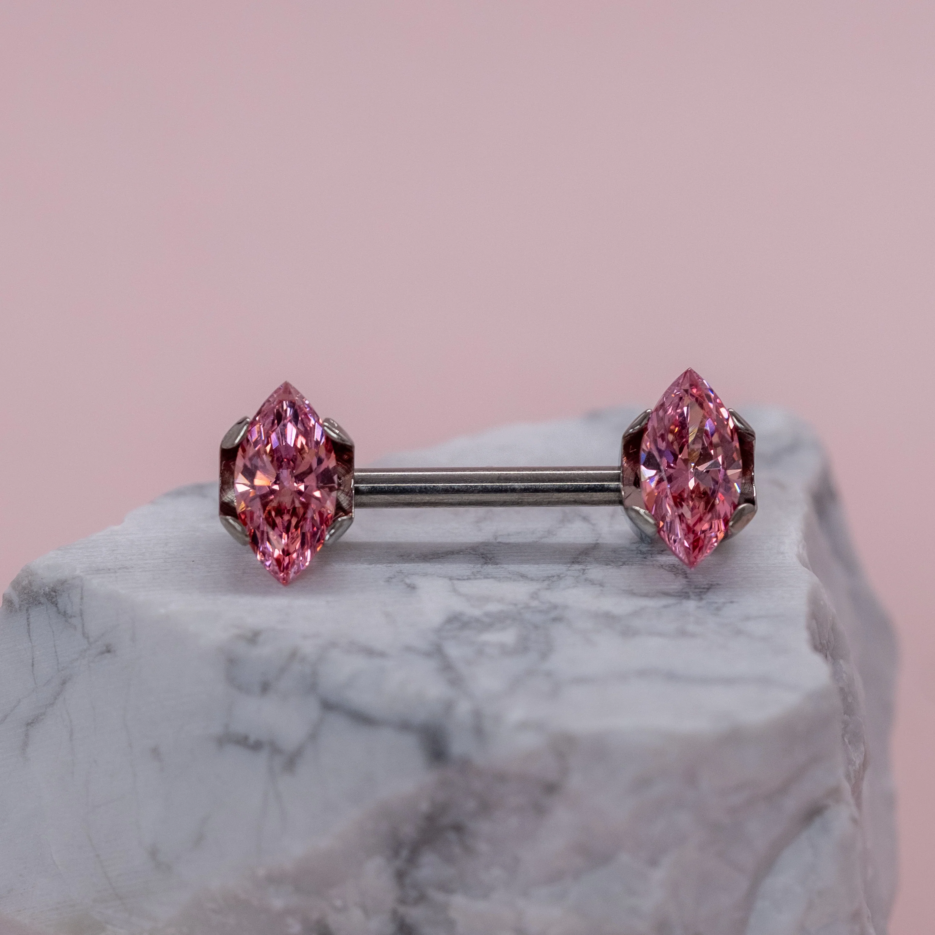 Anatometal Titanium Side-Set Marquise Ends - Image 11