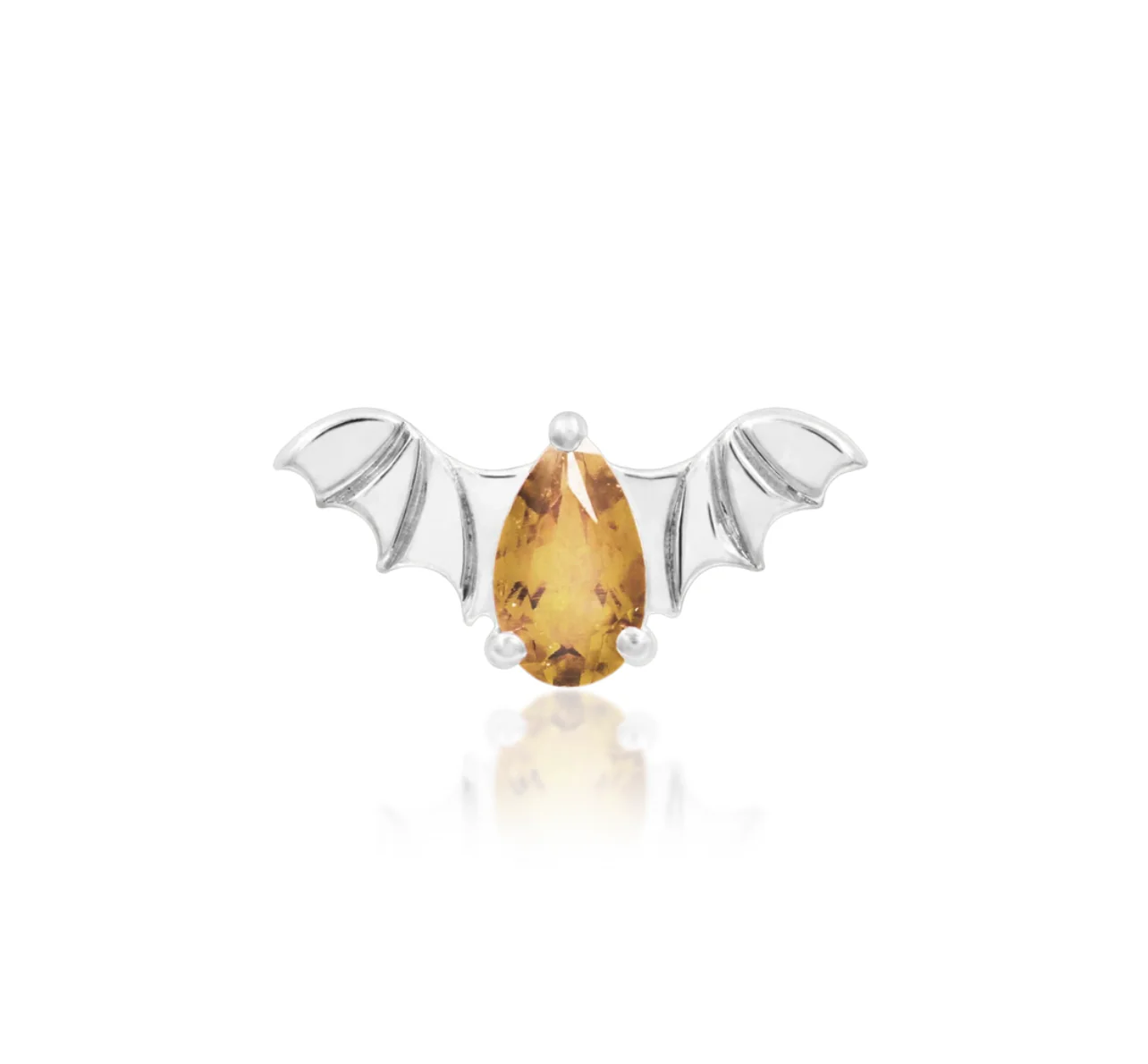 Junipurr Jewelry Bat with Champagne CZ - Image 4