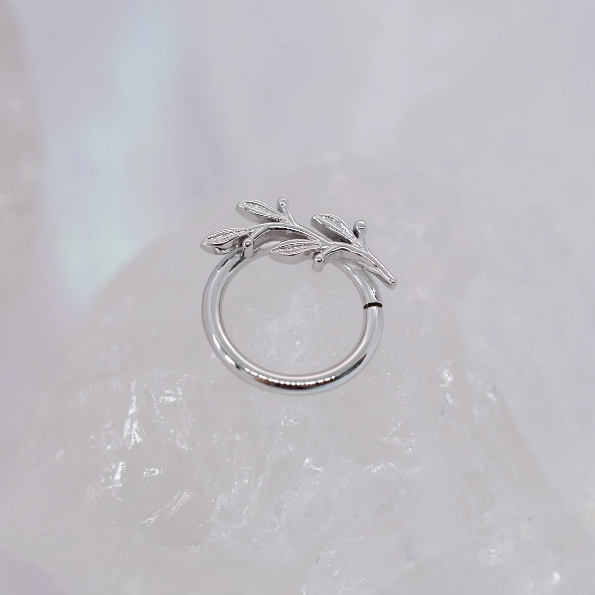 BVLA Amity Seam Ring - Daith Orientation - Image 2