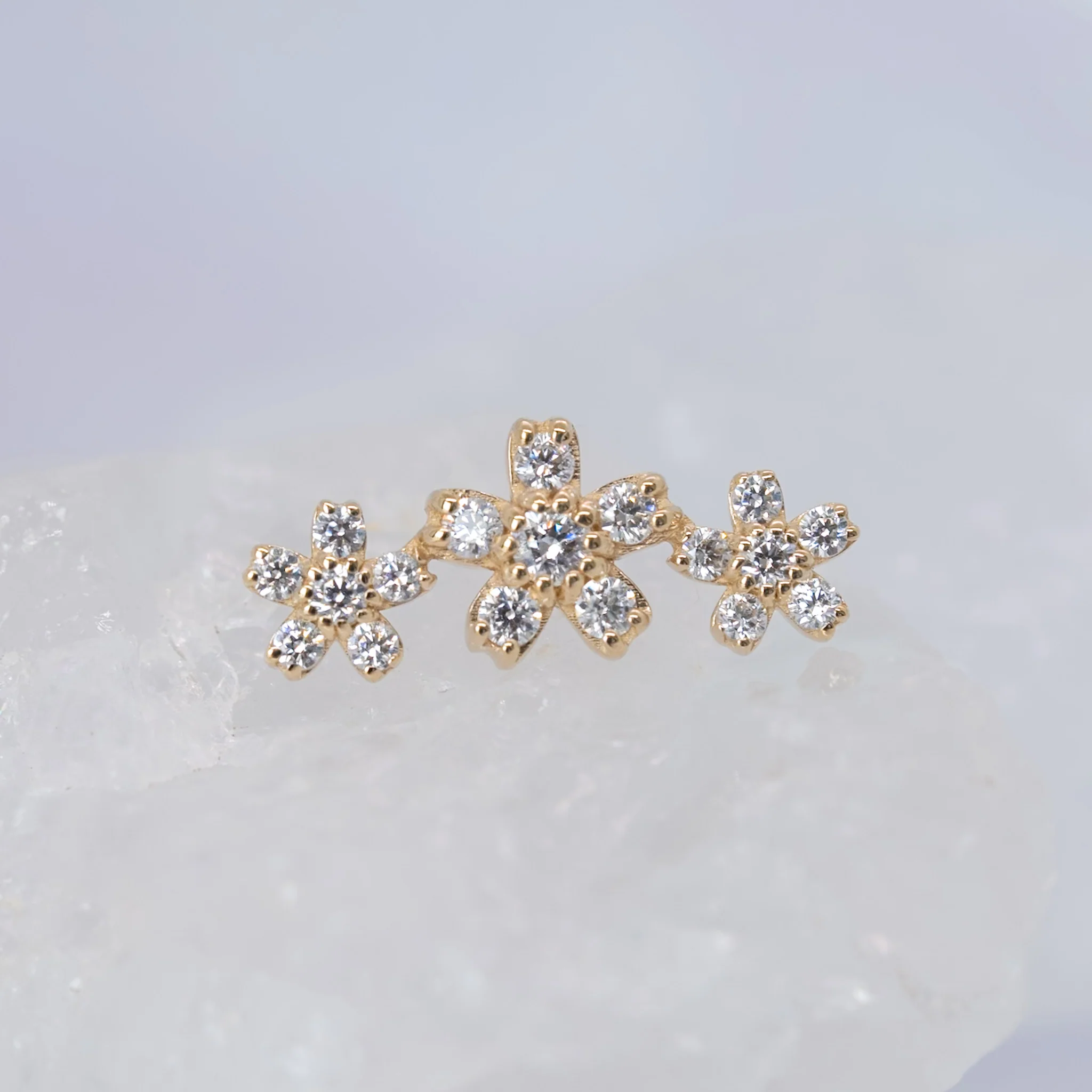 BVLA Curved Cherry Blossom Cluster - Threaded - Image 4