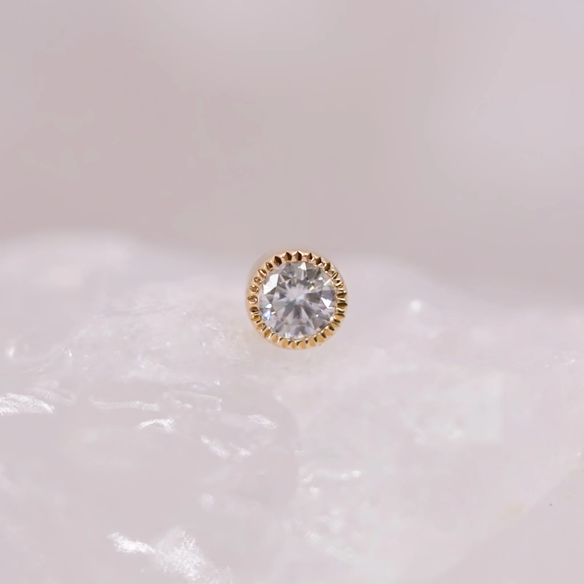 BVLA Serrated Round Bezel - Threadless - Image 2