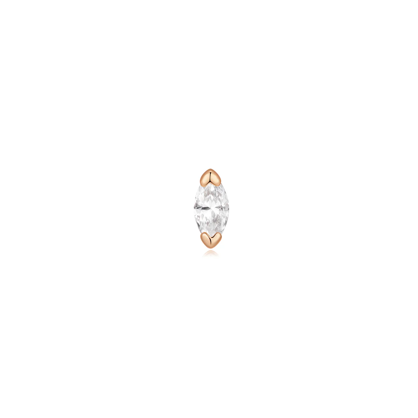Ember Body Jewelry Single Marquise - Threadless End - Image 3