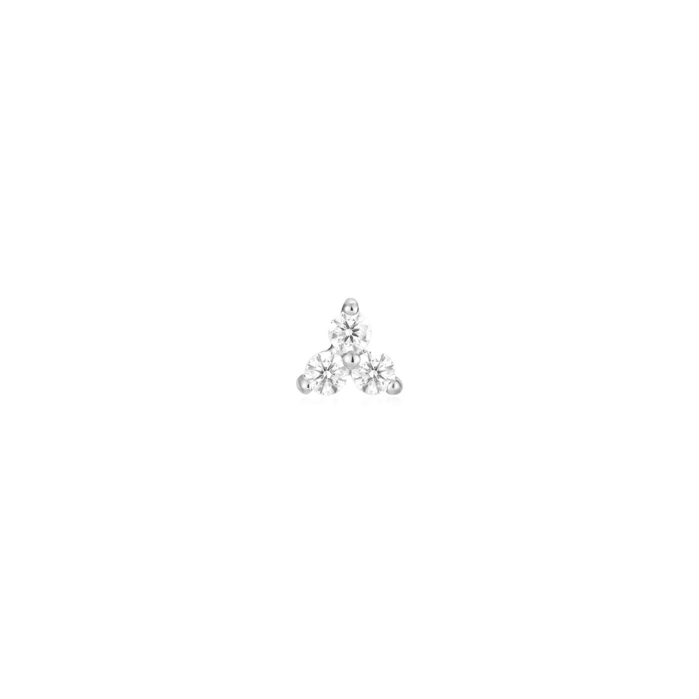 Ember Body Jewelry Tiny Trinity - Threadless End - Image 2