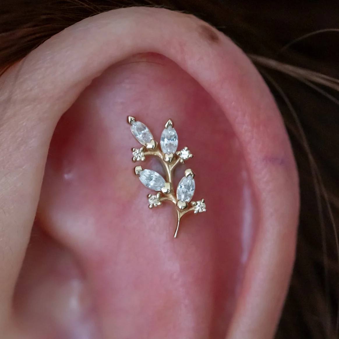Flat / Faux Rook Piercing - Image 3