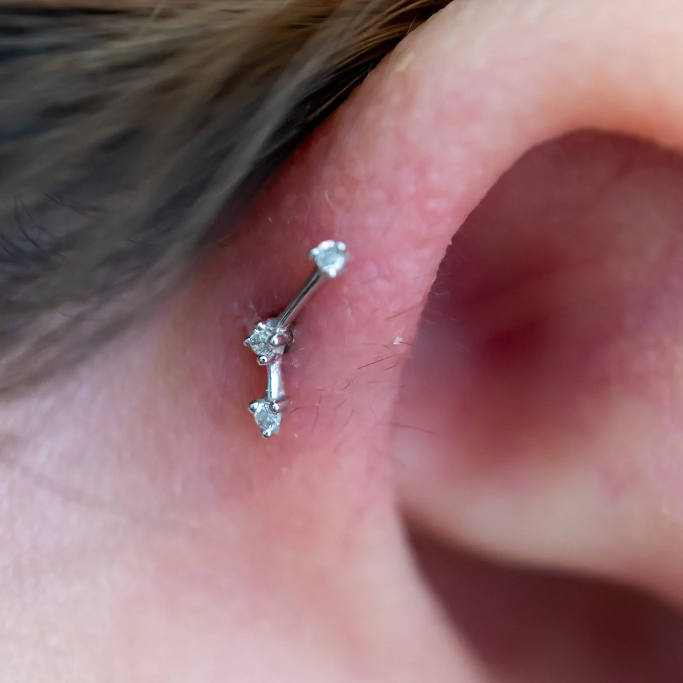 Forward Helix Piercing