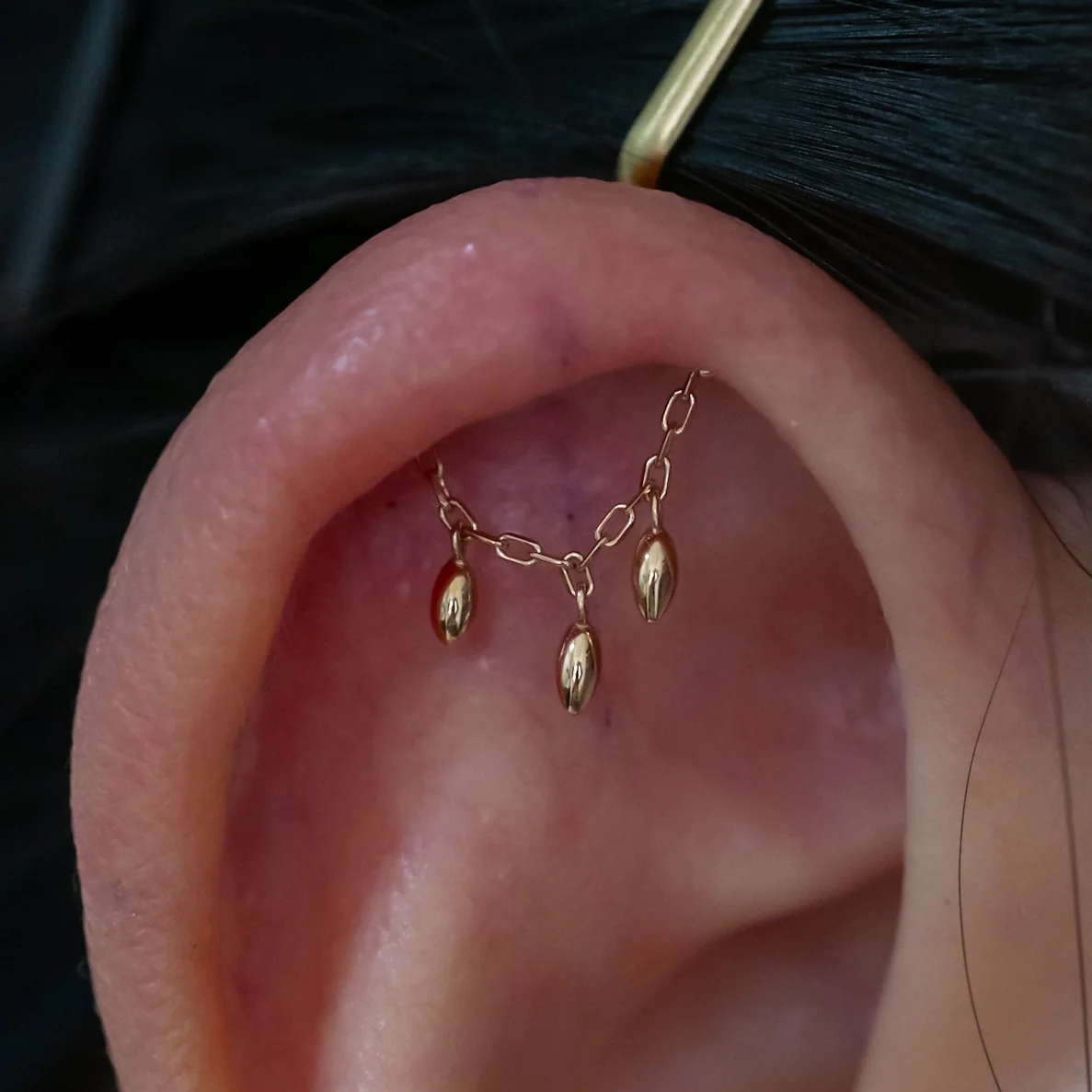 Hidden / Floating Helix Piercing - Image 7