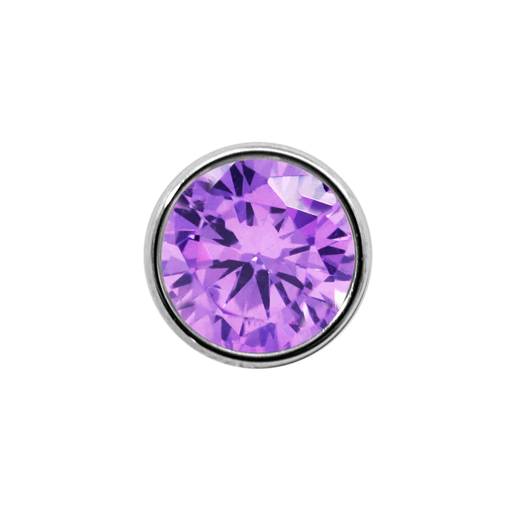 Junipurr Jewelry Titanium Bezel-Set Gem - Image 2