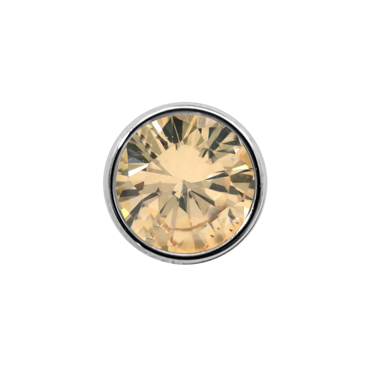 Junipurr Jewelry Titanium Bezel-Set Gem - Image 4