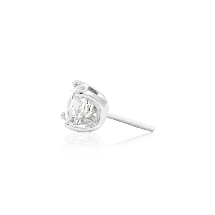 Junipurr Jewelry Higher Profile 4 Prong Set - CZ - Image 2