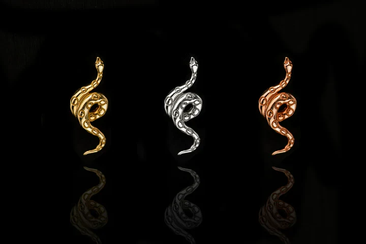 Junipurr Jewelry Textured Snake - Image 5