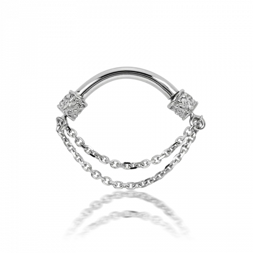 Maria Tash Double Chain Septum Spinner - Image 2