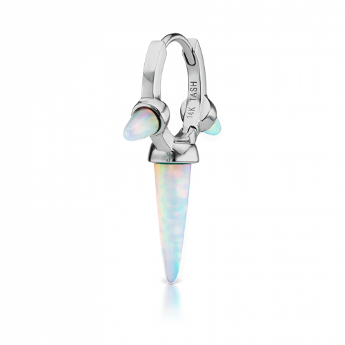 Maria Tash Triple Long Opal Spike Clicker - Image 3