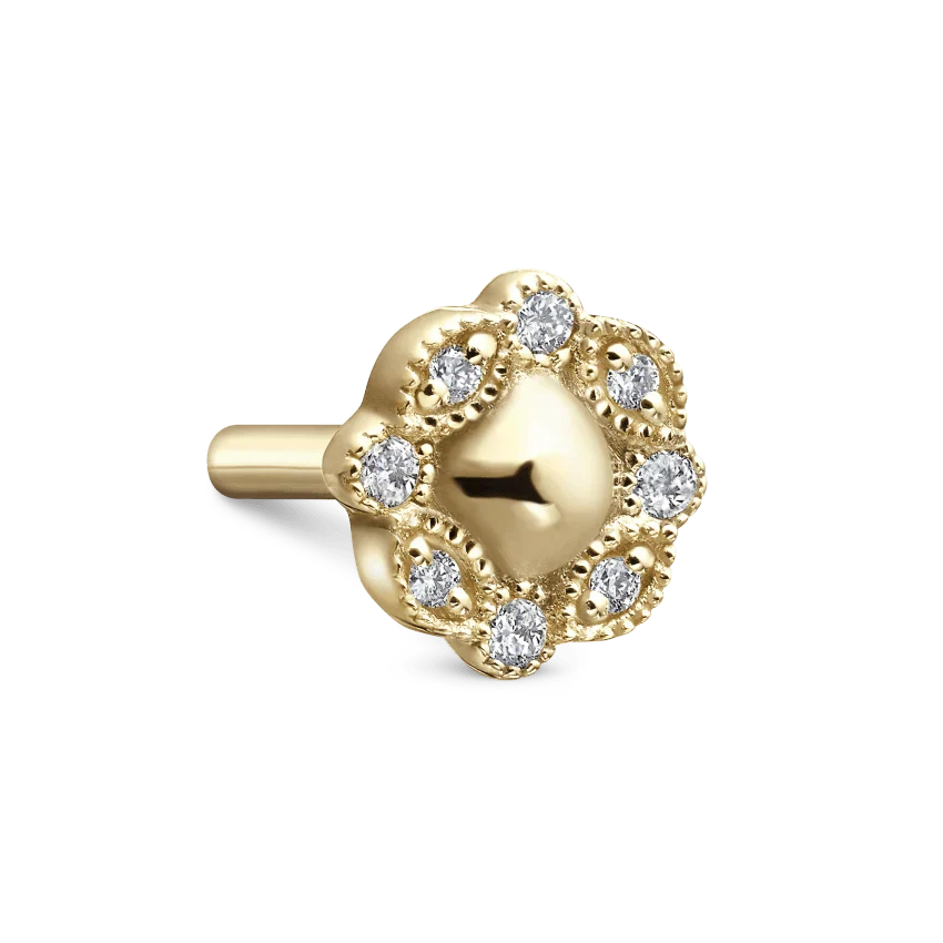 Maria Tash Invisible Set Apsara Curve Threaded Stud - Image 2