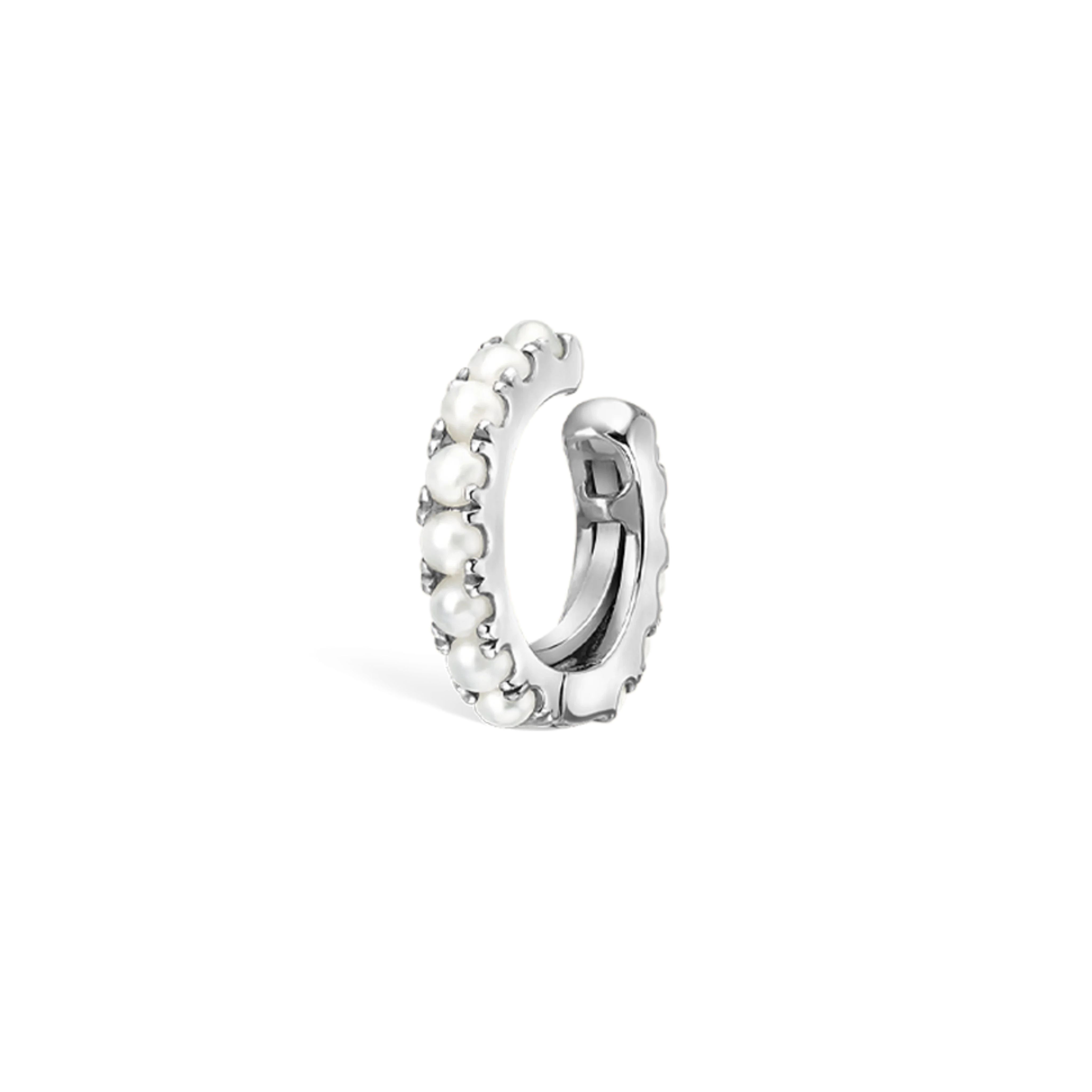 Maria Tash Pearl Eternity Tash Cuff Earring