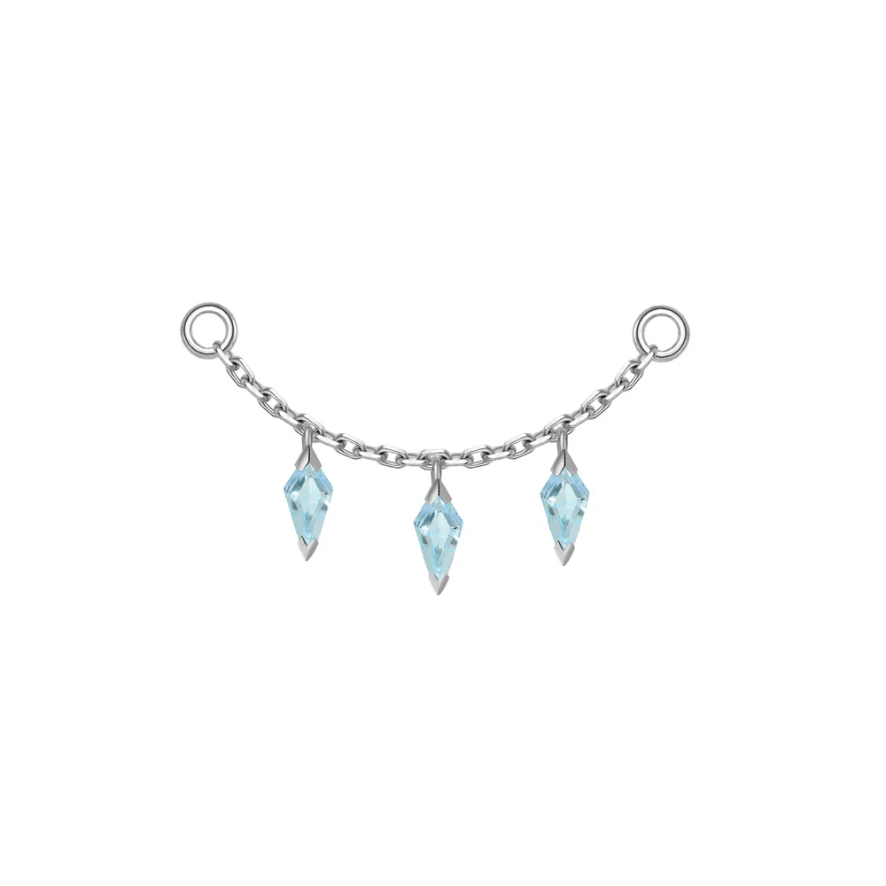 Modern Mood Chain - Dripping Kite Gemstones - Image 2