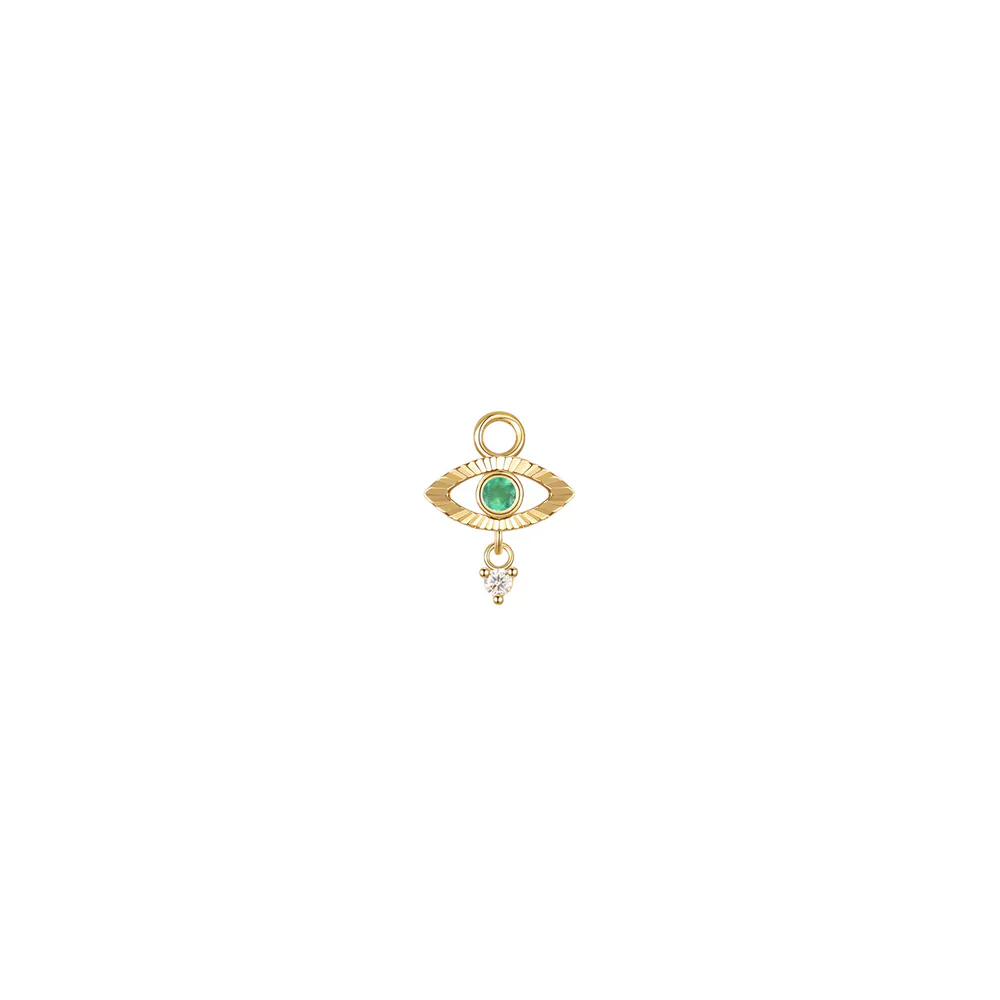Modern Mood Evil Eye with Tear Charm - Image 2