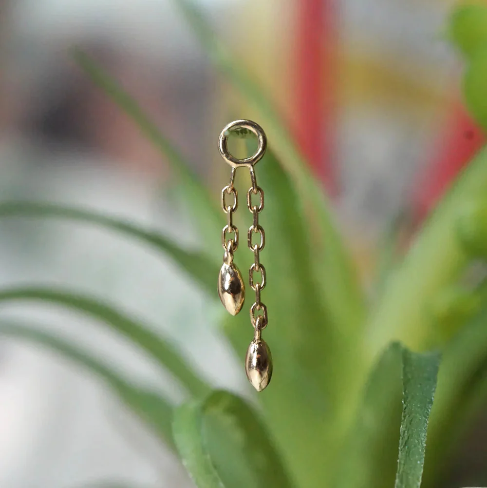 Modern Mood Marquise Bead Drop Charm - Image 3