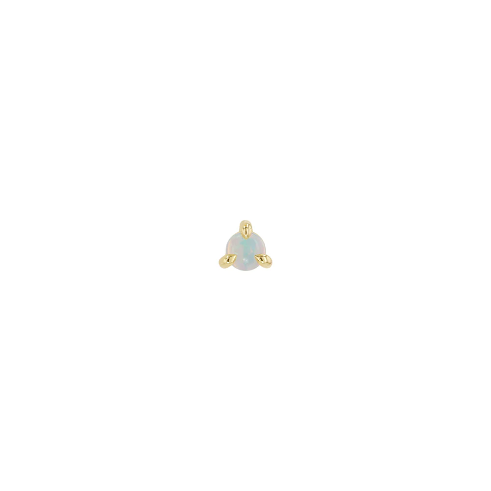 Modern Mood Solitaire - Aura - 3 Prong Cabochon Gemstone - Image 2
