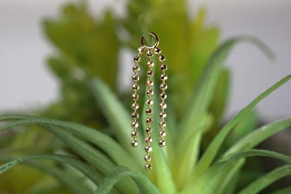 Modern Mood Triple Ball Chain Charm - Image 3