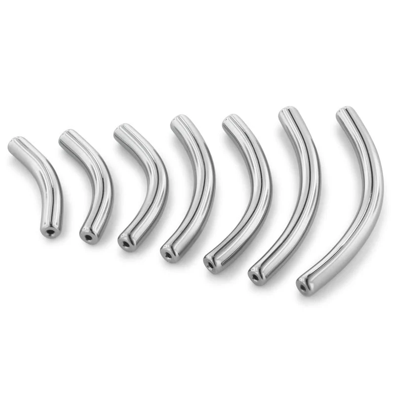NeoMetal Titanium Threadless Curved Barbell - Image 3