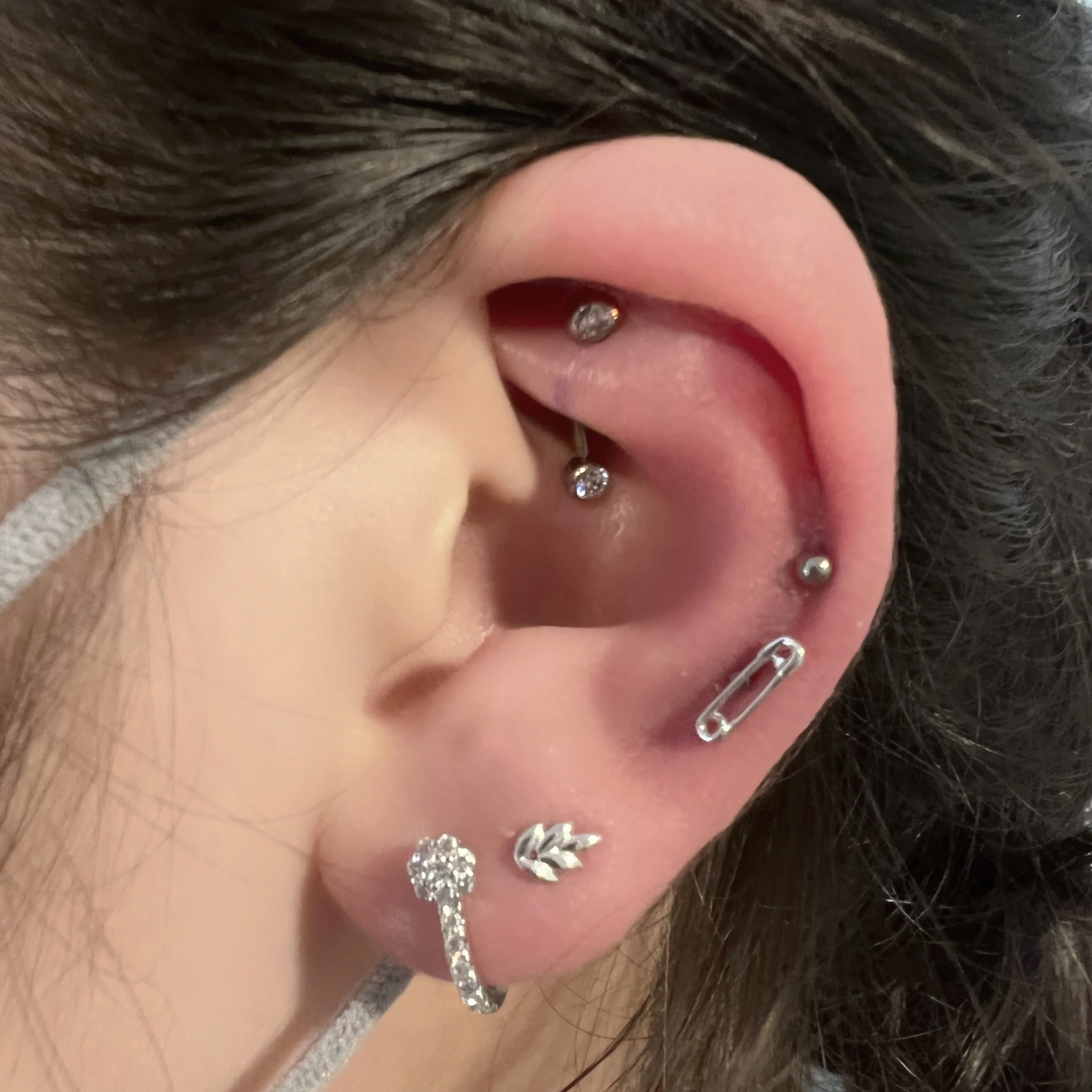 NeoMetal Titanium Threadless Curved Barbell - Image 4