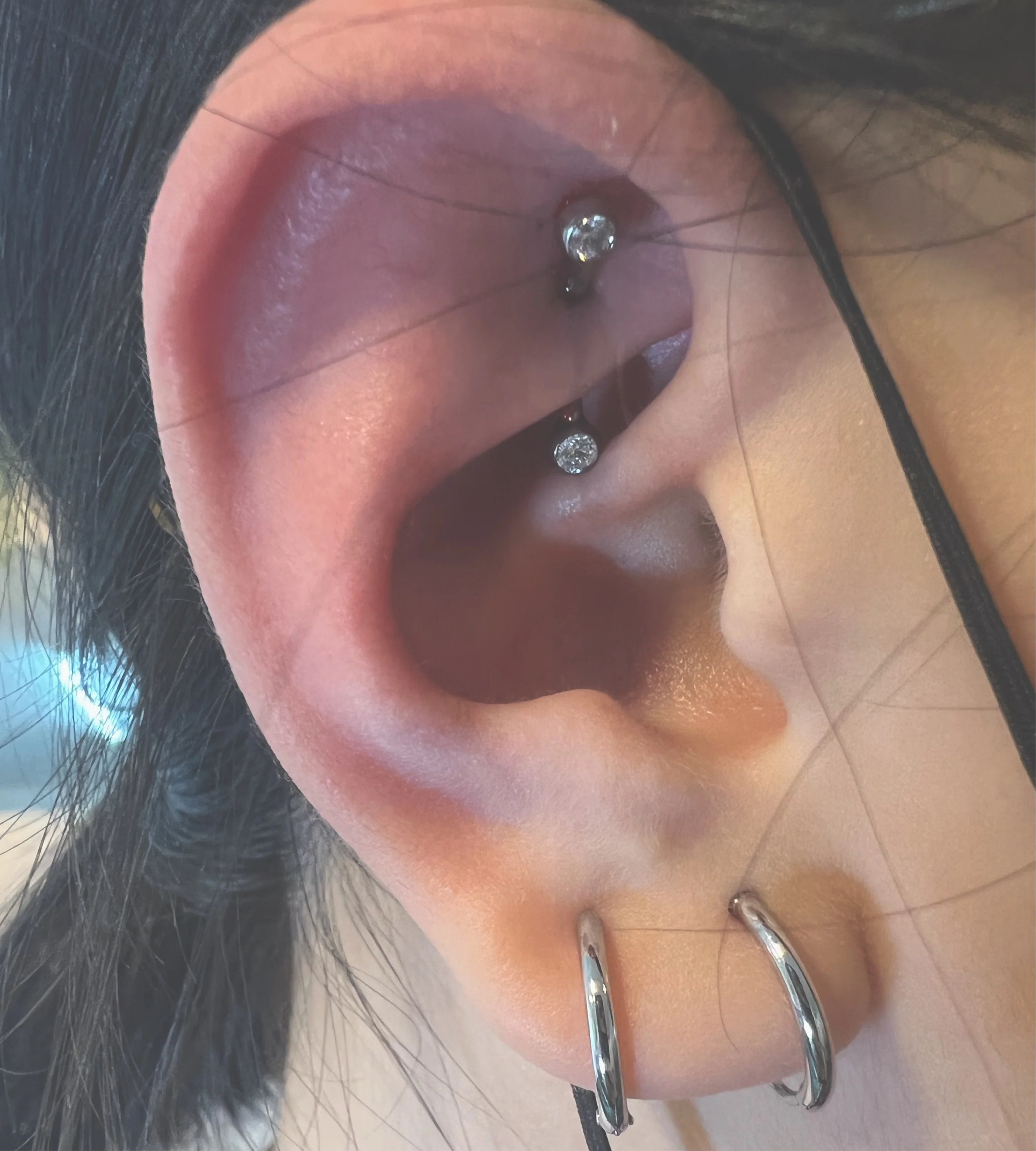 NeoMetal Titanium Threadless Curved Barbell - Image 5