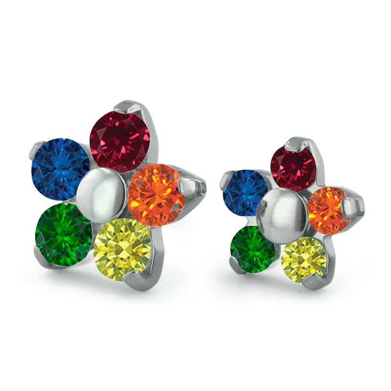 NeoMetal Pride Flag Flower - Image 6