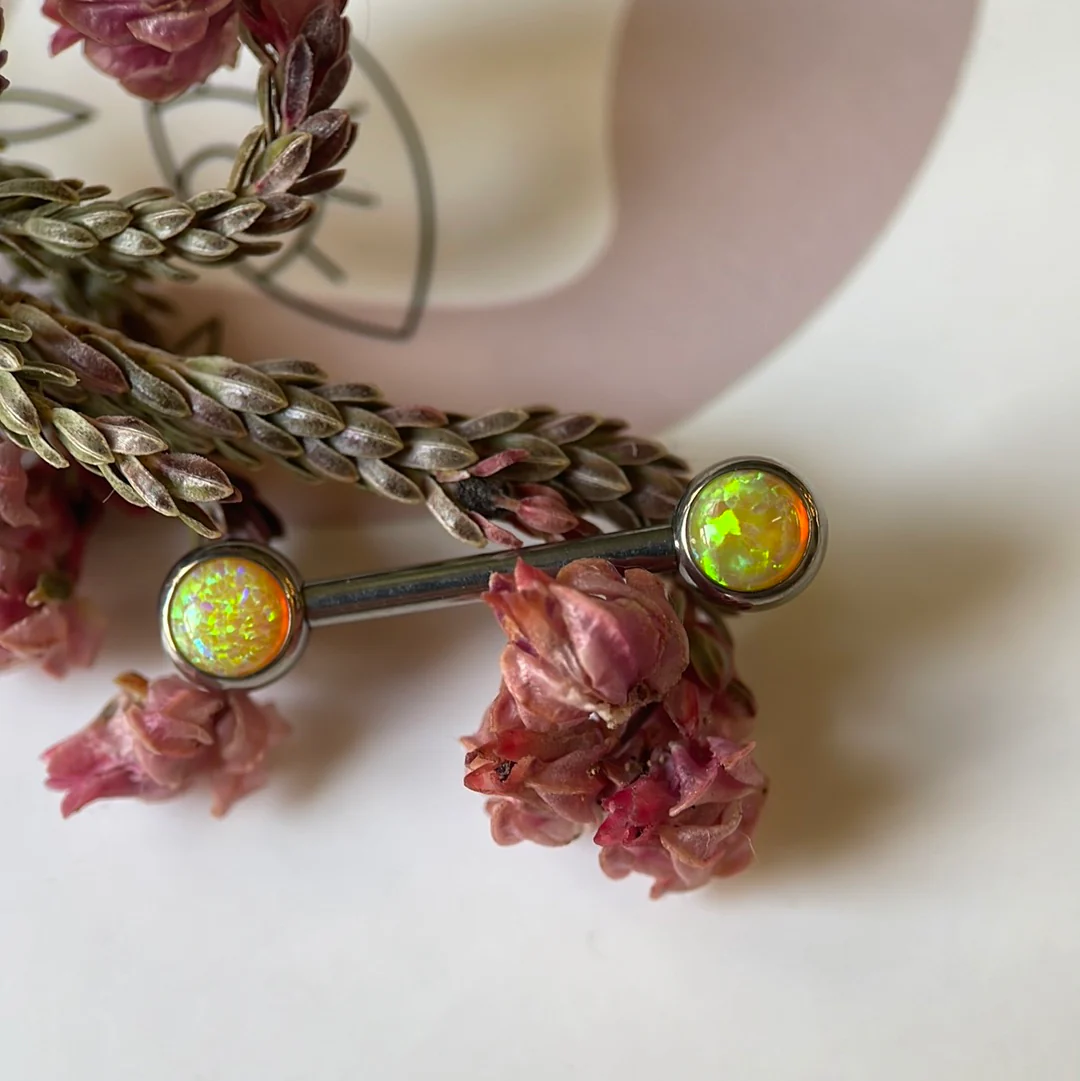 NeoMetal Threadless Titanium Side Faceted Gem - Image 14