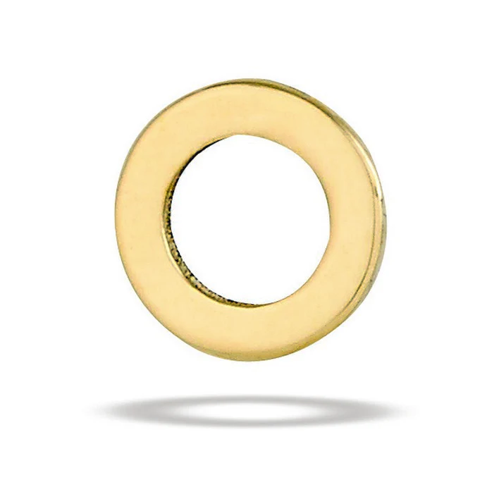 Open Shapes Design Tops in 14k Gold (5mm) - Image 3