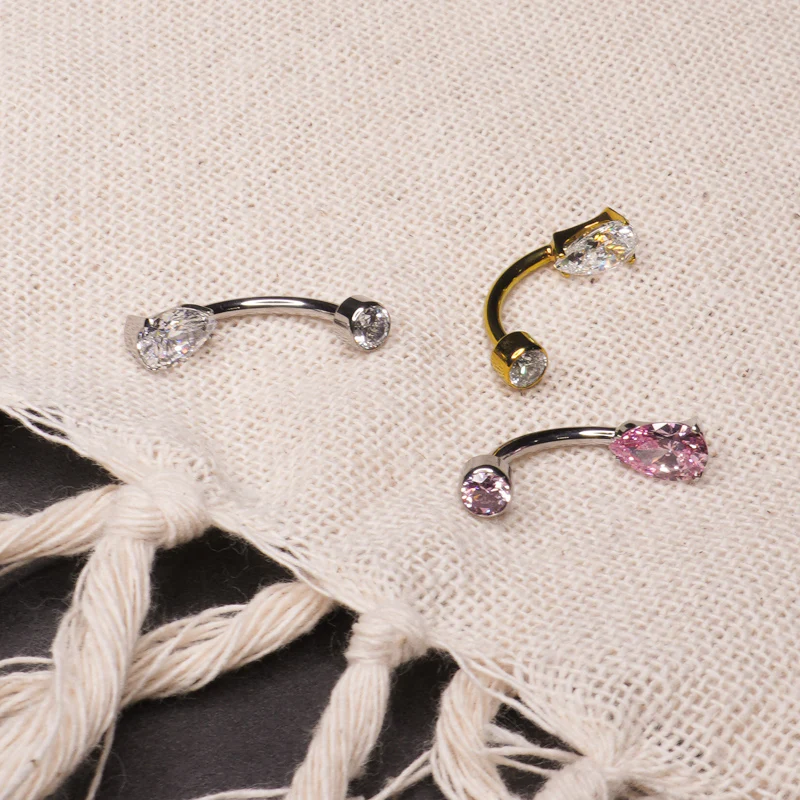 Anatometal Navel Curve Pear Cut - Image 8