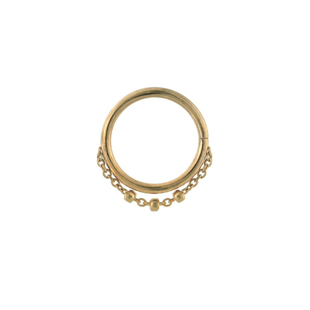 Pupil Hall Trio Bead Seam Ring - Image 4