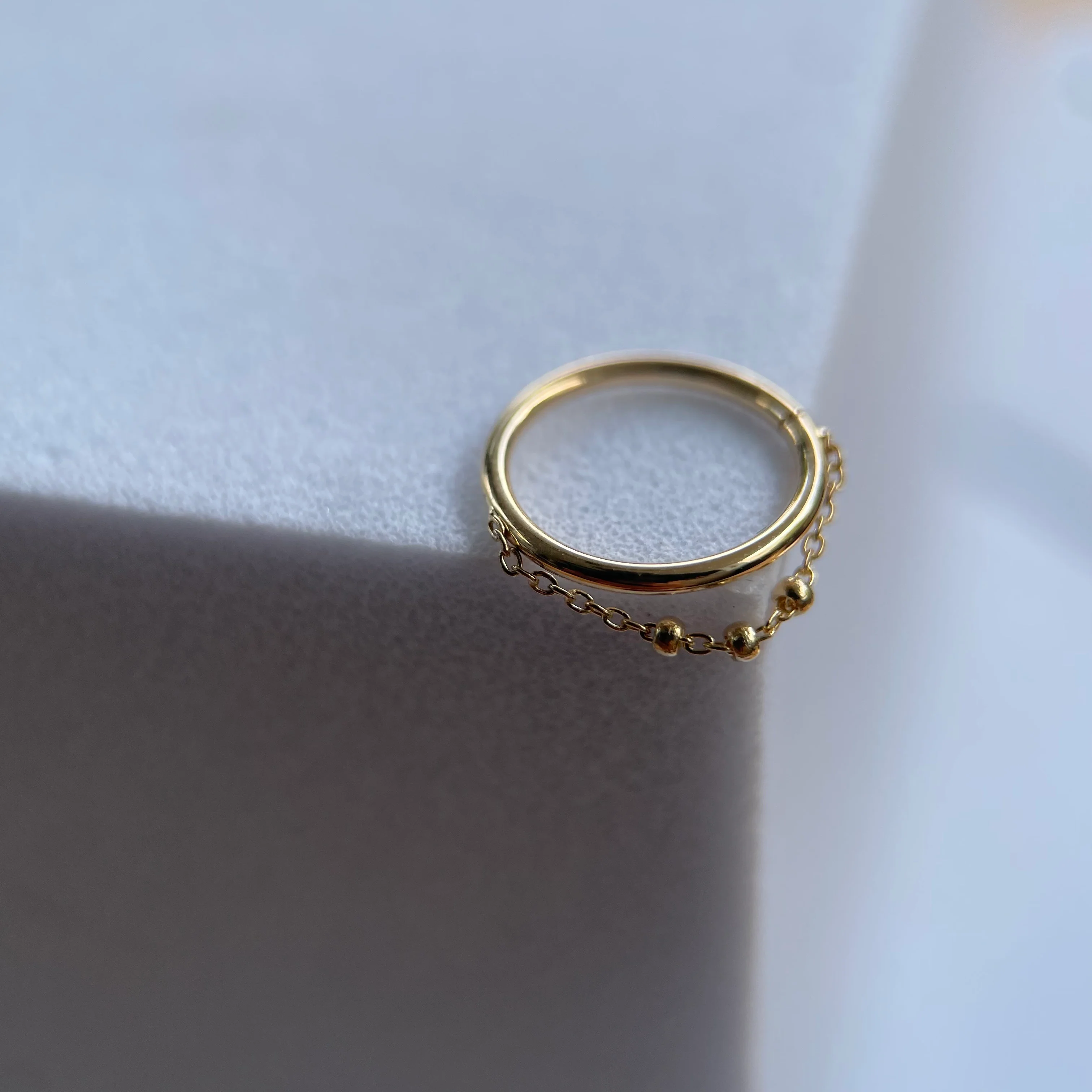 Pupil Hall Trio Bead Seam Ring - Image 6