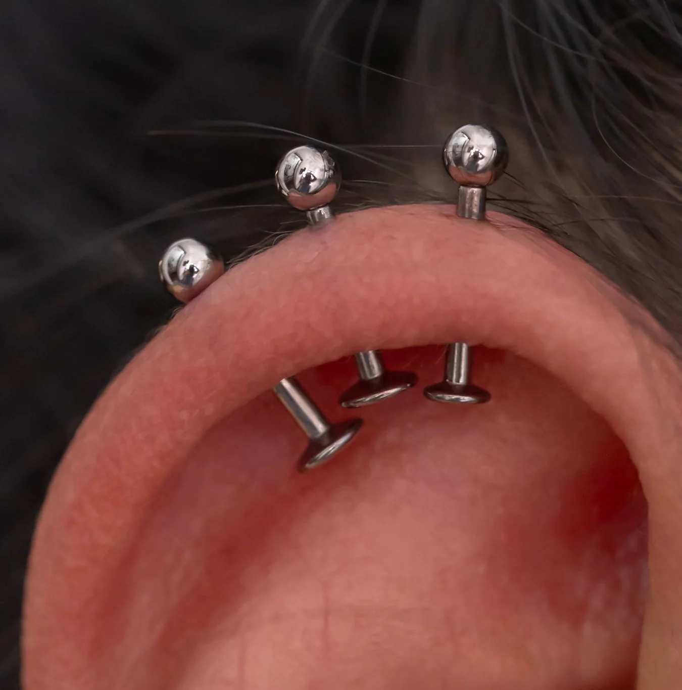 Vertical Helix Piercing - Image 2